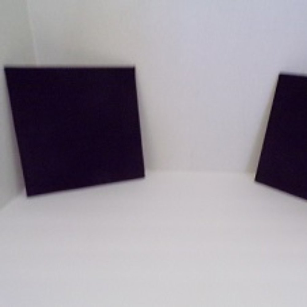 Black Plain Velvet Display Pad